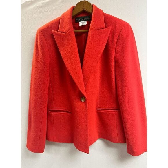 Harve benard by benard holtzman Womens Single Breasted Coat Size 8 - Picture 7 of 7